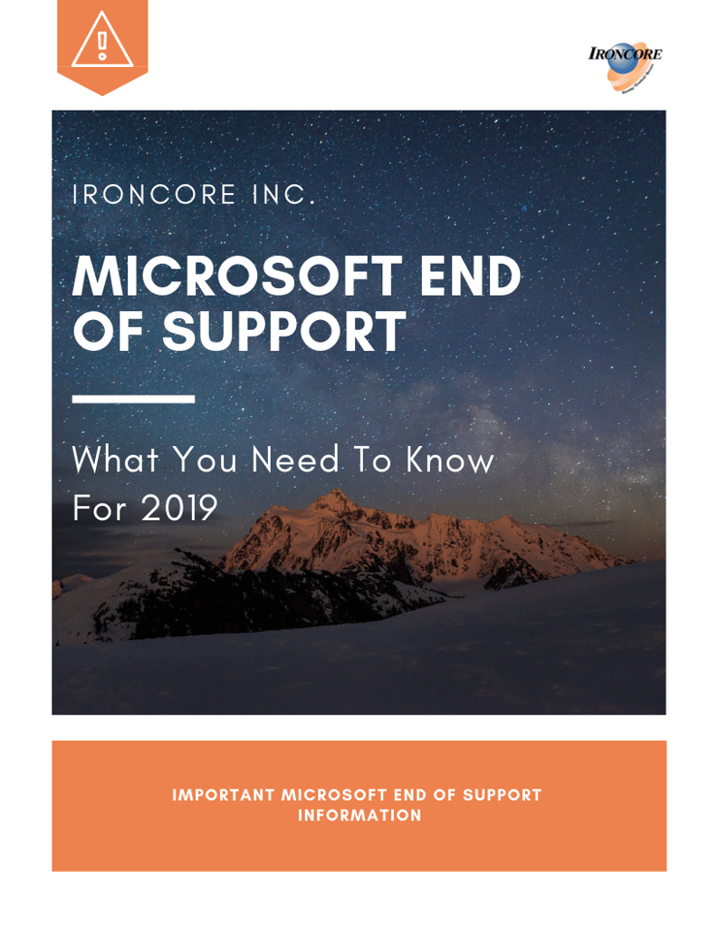 Microsoft End of Support