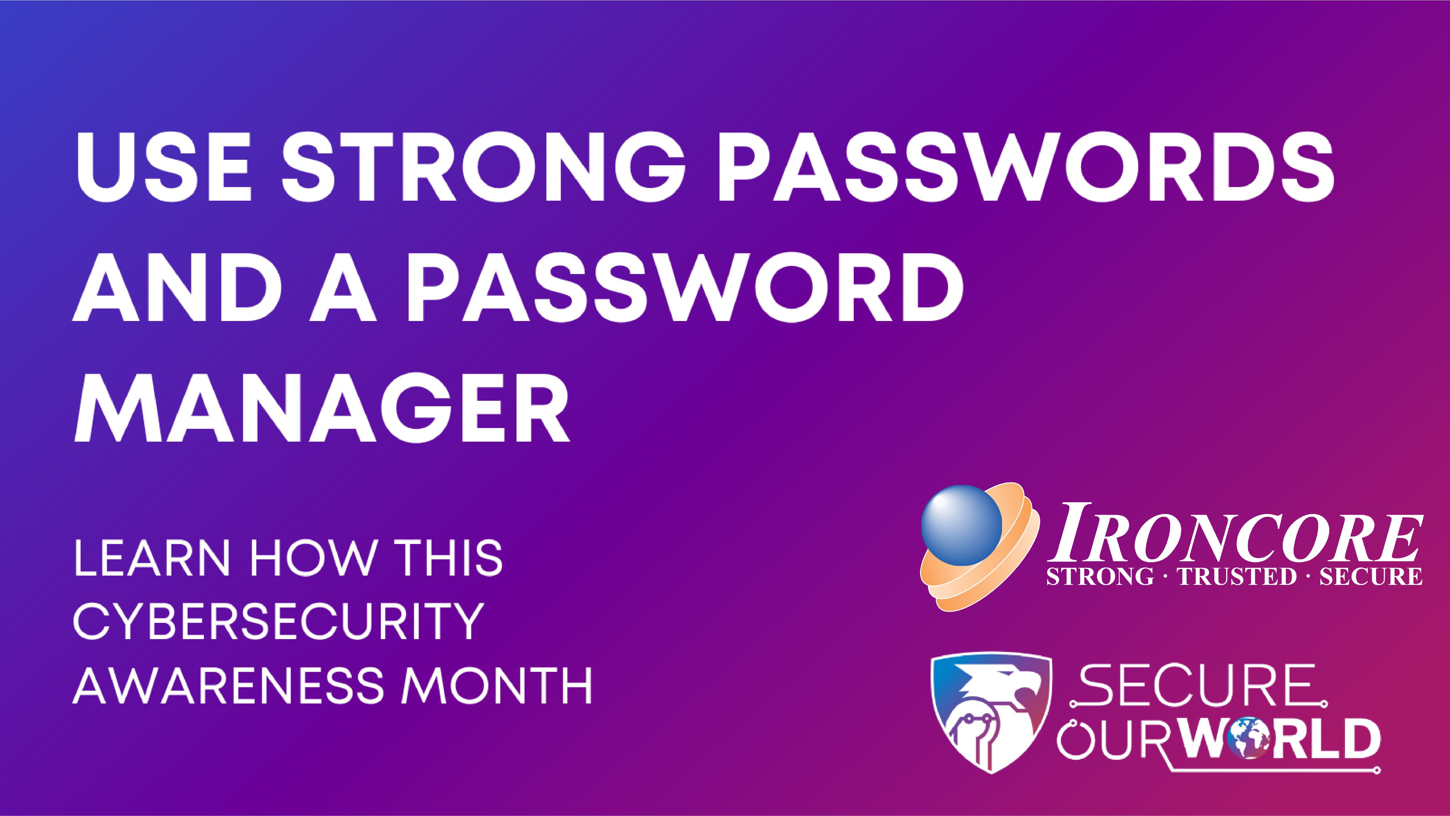 An Easy Way to Protect Your Accounts